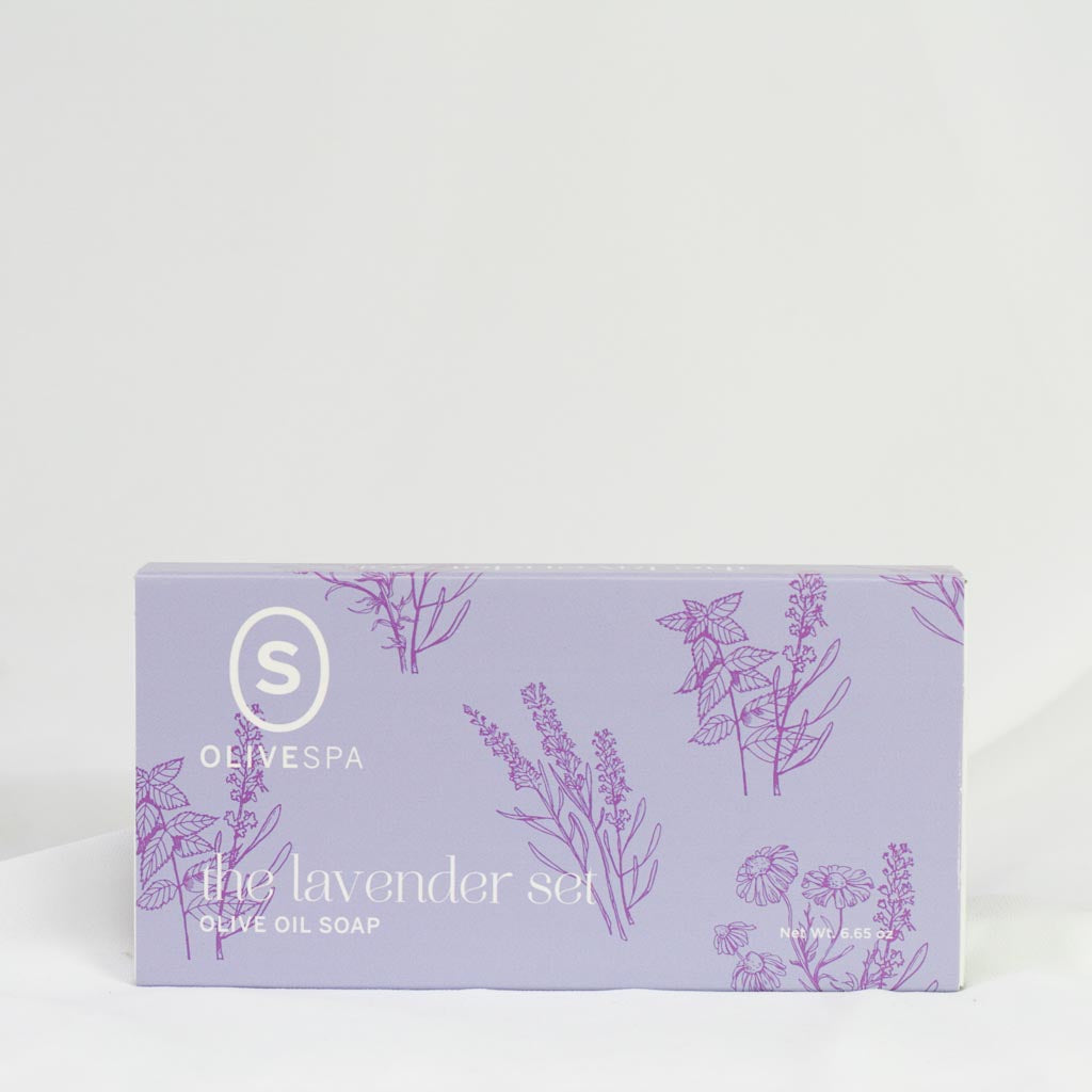 Lavender Guest Soap Gift Box