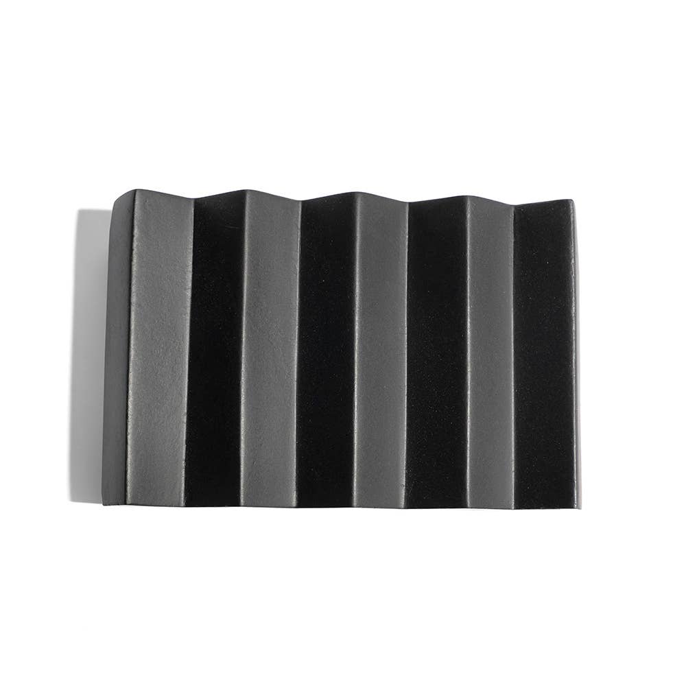 Modern Cement Soap Dish - Black