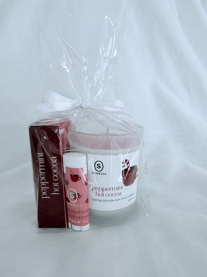 Peppermint Hot Cocoa Gift Bag