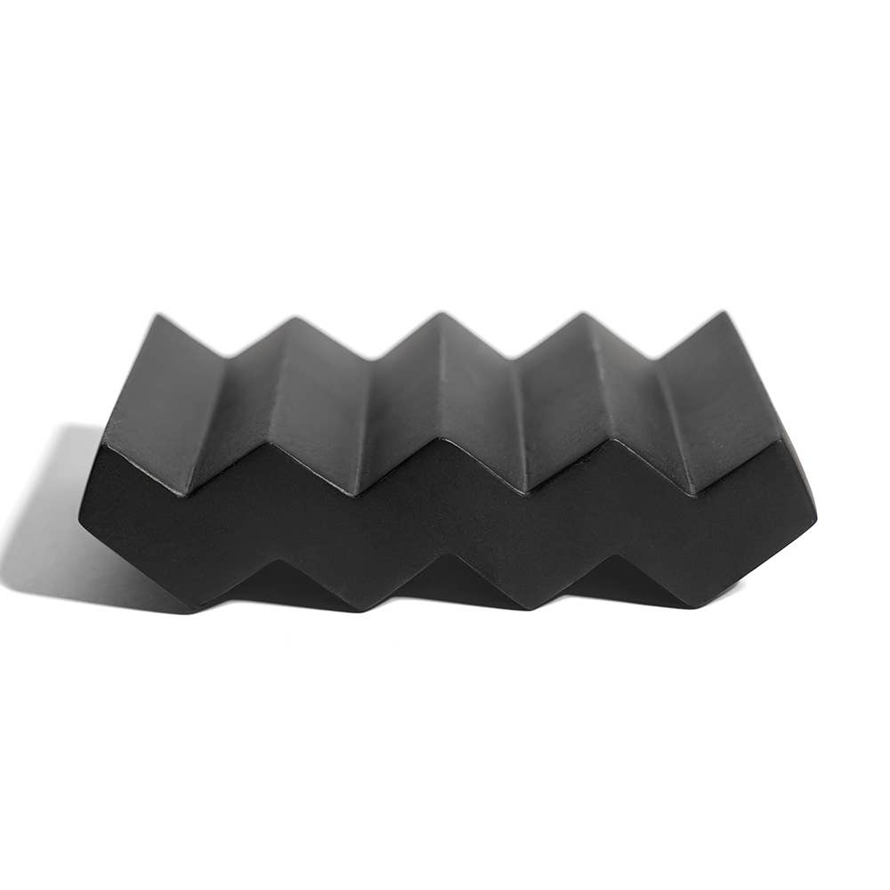 Modern Cement Soap Dish - Black