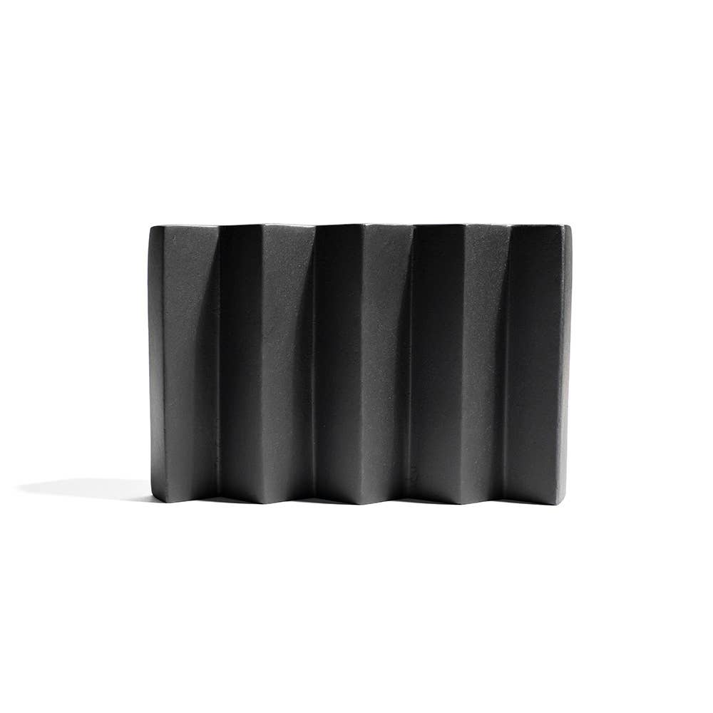 Modern Cement Soap Dish - Black