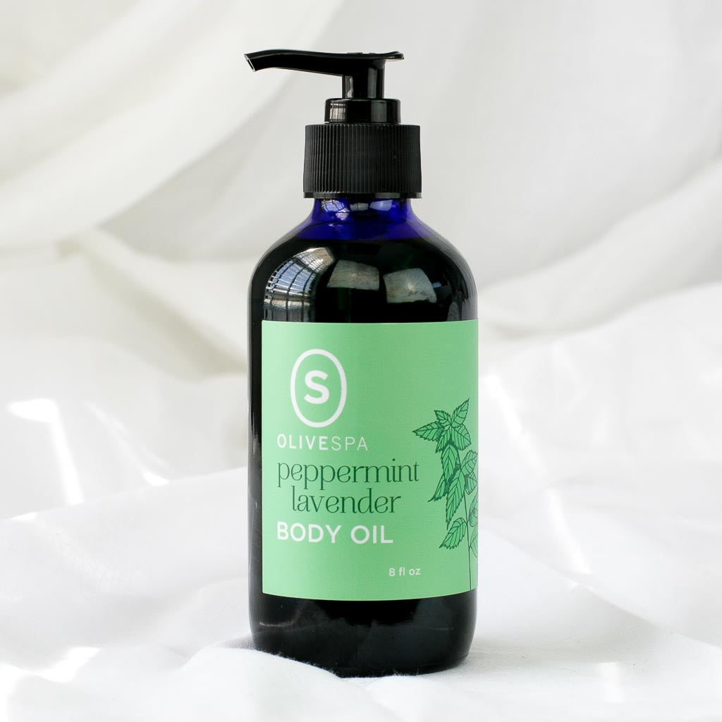 Peppermint Lavender Body Oil